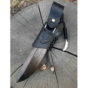 ВОВК ІІІ ніж ручної роботи майстра Павла Гончаренка, сталь - к110 в ламінаті, 61 HRC. Photo 3